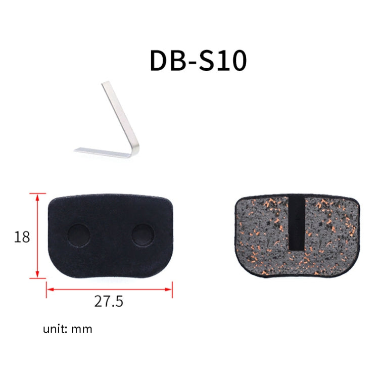 3 Pairs Mountain Bike Semi-Metallic Brake Pads M355 Oil Disc BB5 Resin Disc Brakes, Bagged(DB-S10) - Outdoor & Sports by buy2fix | Online Shopping UK | buy2fix