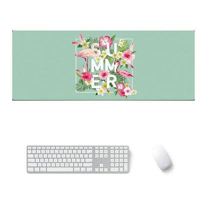 800x300x5mm Office Learning Rubber Mouse Pad Table Mat(2 Flamingo) - Mouse Pads by buy2fix | Online Shopping UK | buy2fix