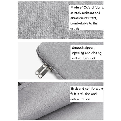 Baona Laptop Liner Bag Protective Cover, Size: 13 inch(Gray) - 13.3 inch by Baona | Online Shopping UK | buy2fix