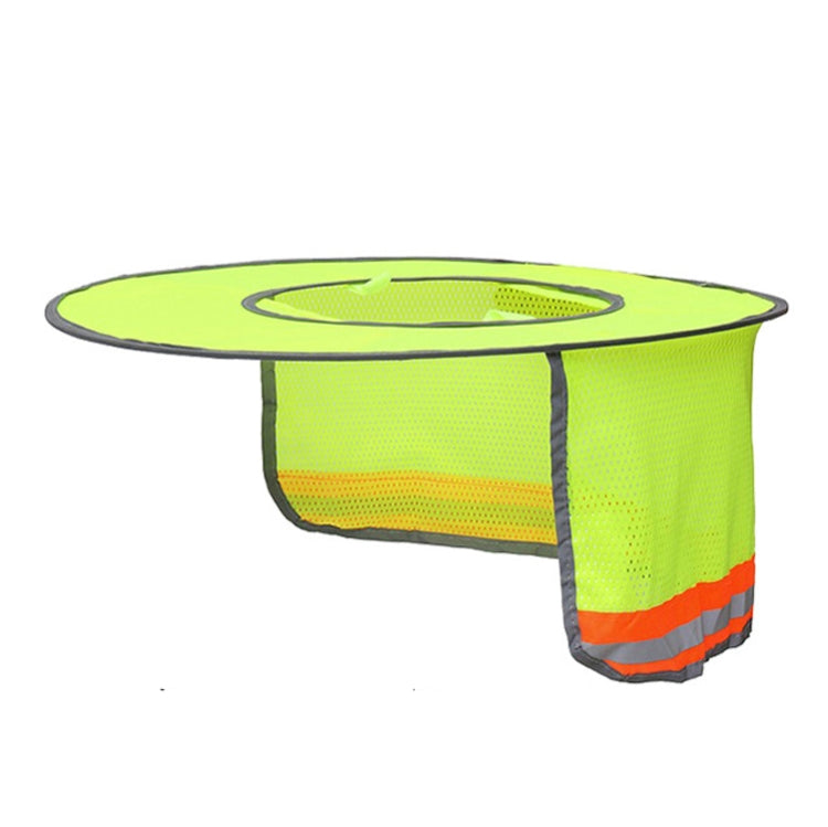 Construction Site Outdoor Construction Foldable Reflective Safety Sun Hat, Size: One Size(Fluorescent Yellow) - Workplace Safety Supplies by buy2fix | Online Shopping UK | buy2fix