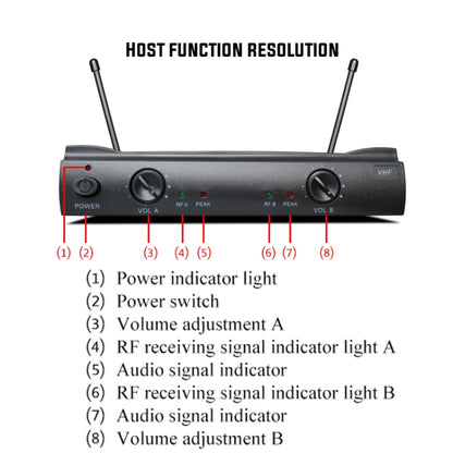 MV-58 K Song Handheld Wireless Microphone 1 In 2 - Consumer Electronics by buy2fix | Online Shopping UK | buy2fix