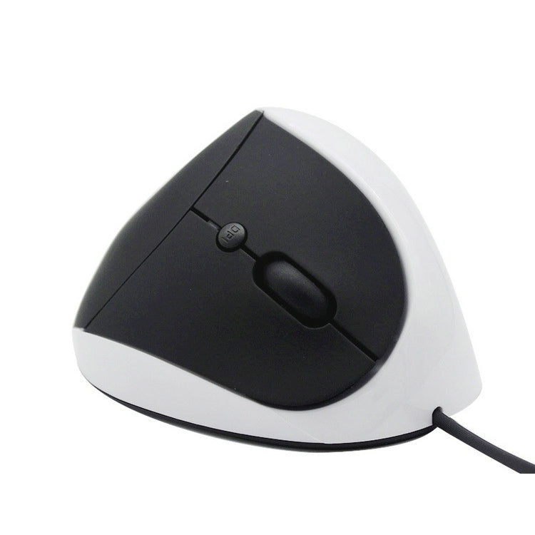 JSY-05 6 Keys Wired Vertical Mouse Ergonomics Brace Optical Mouse(White) - Wired Mice by buy2fix | Online Shopping UK | buy2fix