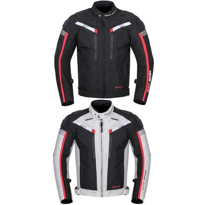 GHOST RACING GR-Y07 Motorcycle Cycling Jacket Four Seasons Locomotive Racing Anti-Fall Cloth, Size: XXXXXL(Black) - In Car by GHOST RACING | Online Shopping UK | buy2fix