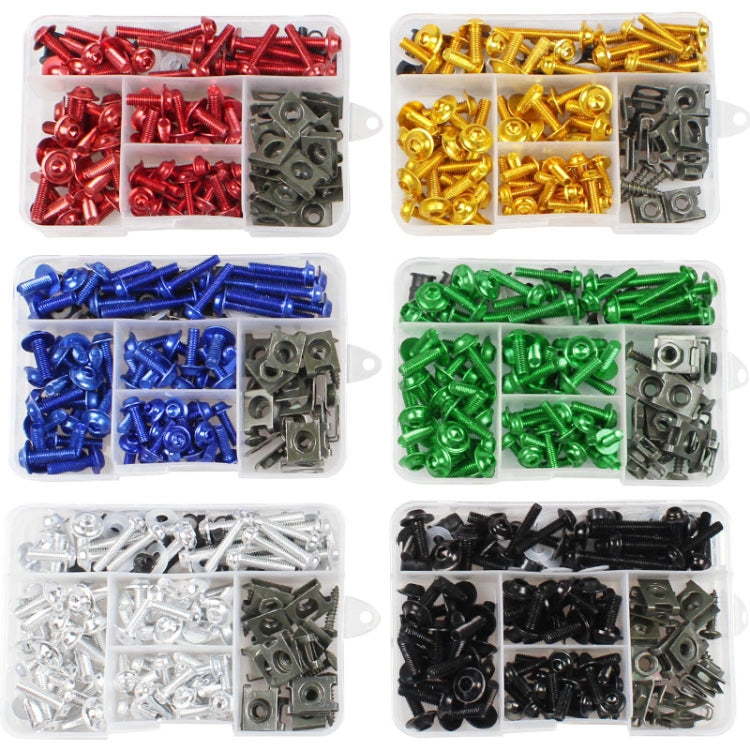 177 PCS/ Box Motorcycle Modification Accessories Windshield Cover Set Screw(Green) - In Car by buy2fix | Online Shopping UK | buy2fix