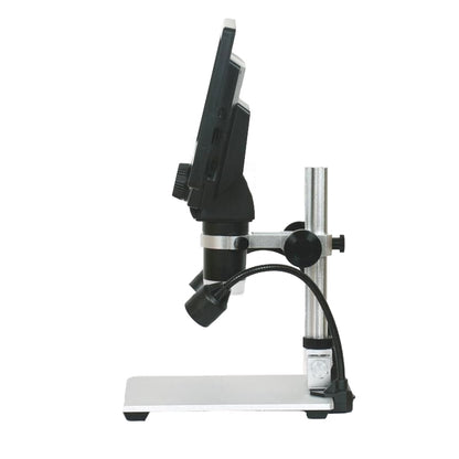 G1200D 7 Inch LCD Screen 1200X Portable Electronic Digital Desktop Stand Microscope(EU Plug With Battery) - Digital Microscope by buy2fix | Online Shopping UK | buy2fix