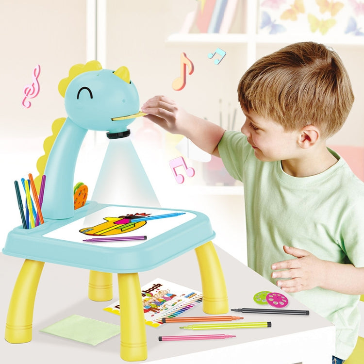 Children Multifunctional Projection Painting Toy Writing Board, wthout Watercolor Pen, Style: Giraffe Yellow - Drawing Toys by buy2fix | Online Shopping UK | buy2fix