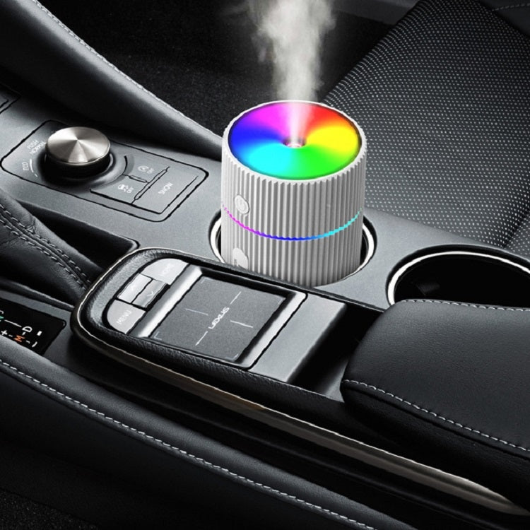 Colorful Cup Humidifier USB Mini Car Air Purifier(White) - Home & Garden by buy2fix | Online Shopping UK | buy2fix