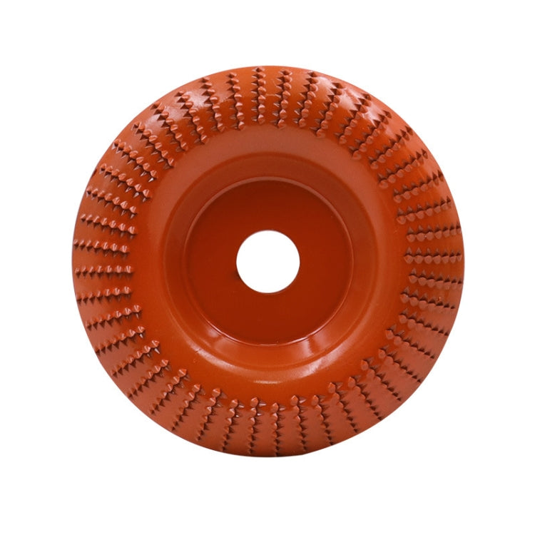 Woodworking Sanding Plastic Stab Discs Hard Round Grinding Wheels For Angle Grinders, Specification: 100mm Orange Curved - Abrasive Tools & Accessories by buy2fix | Online Shopping UK | buy2fix