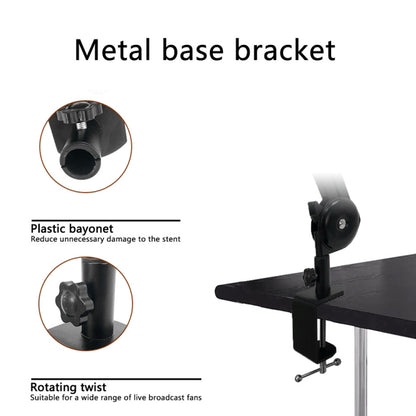 Microphone Desktop Cantilever Stent 360 Degree Rotating Bracket(GAZ-40P B) - Consumer Electronics by buy2fix | Online Shopping UK | buy2fix