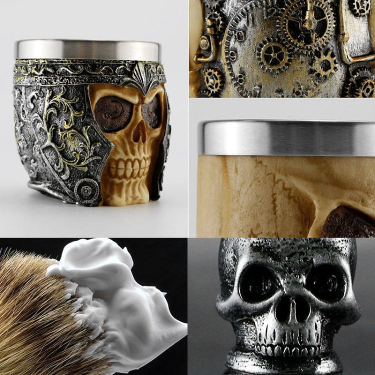 Skull Cleansing Shaving and Foaming Tools, Color Classification: Skull Head Bubbling Bowl - Hair Trimmer by buy2fix | Online Shopping UK | buy2fix