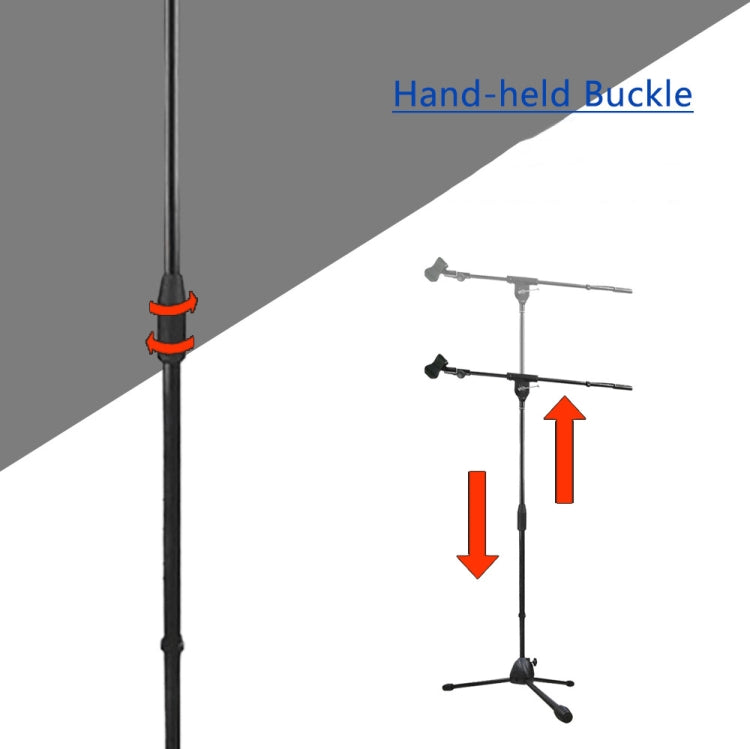 Single Rod Floor Formula Adjustable Microphone Bracket, Style: GAZ-201 - Consumer Electronics by buy2fix | Online Shopping UK | buy2fix