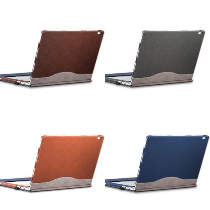 PU Leather Laptop Protective Sleeve For Microsoft Surface Book 1 13.5 inches(Gentleman Gray) - Other by buy2fix | Online Shopping UK | buy2fix