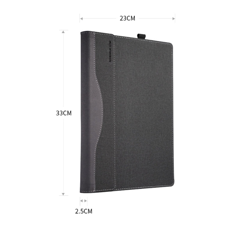 PU Leather Laptop Protective Case For Huawei Honor MagicBook(Dark Gray) - Other by buy2fix | Online Shopping UK | buy2fix