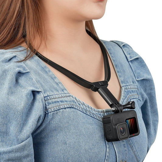 Action Camera Neck-hanging Bracket(Black) - DJI & GoPro Accessories by buy2fix | Online Shopping UK | buy2fix