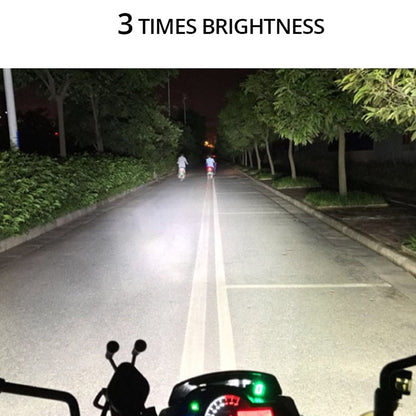 2 PCS MK-265 Motorcycle Character Shooting Light Auxiliary Day Running Light, Style: 12 LEDs - In Car by buy2fix | Online Shopping UK | buy2fix