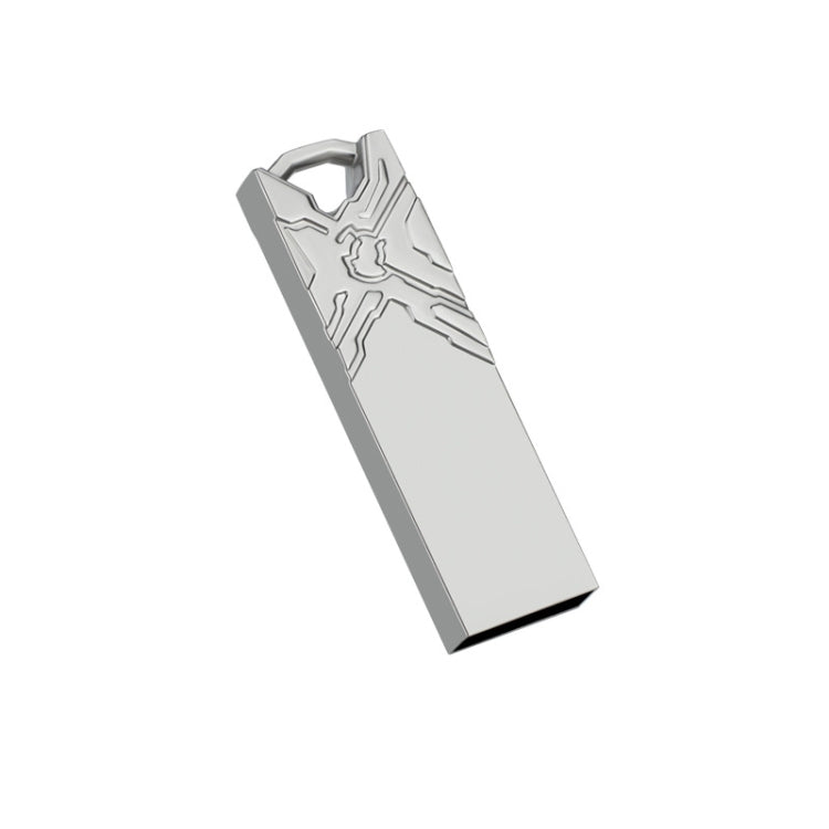 Jg1 USB 2.0 High-Speed Metal Engraving Car USB Flash Drives, Capacity: 32GB(White) - USB Flash Drives by buy2fix | Online Shopping UK | buy2fix