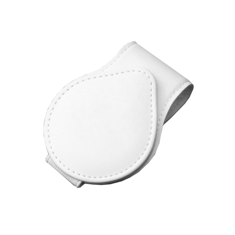 2 PCS Car Sun Visor Glasses Clip Ticket Storage Clip(White) - In Car by buy2fix | Online Shopping UK | buy2fix