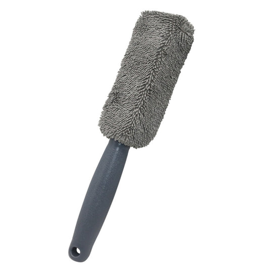 4 PCS  Fiber Long Shank Tire Brush(Grey) - In Car by buy2fix | Online Shopping UK | buy2fix