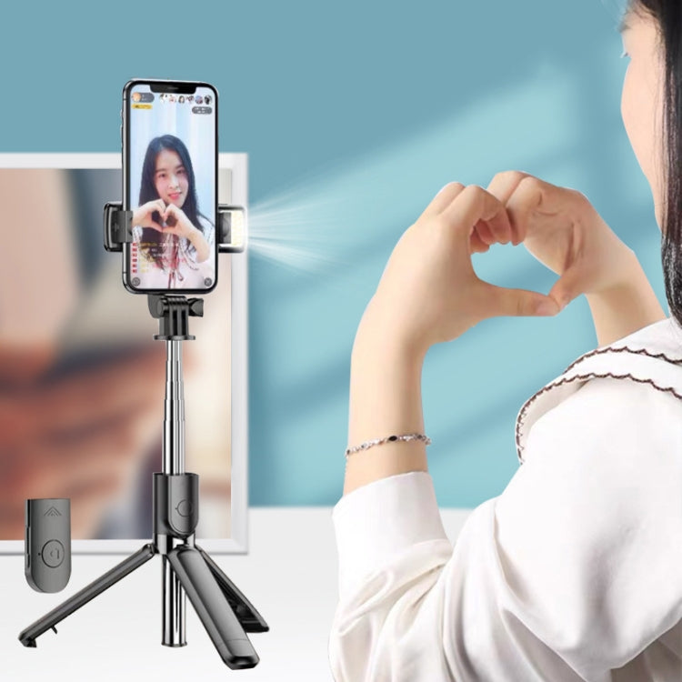 L03S Bluetooth Fill Light Tripod Integrated Selfie Stick(White) - Consumer Electronics by buy2fix | Online Shopping UK | buy2fix