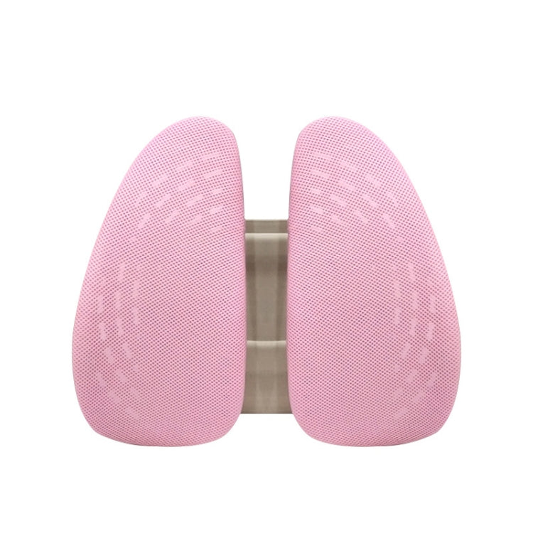 5297 Car Massage Seat Cushion(Beige with Pink) - In Car by buy2fix | Online Shopping UK | buy2fix