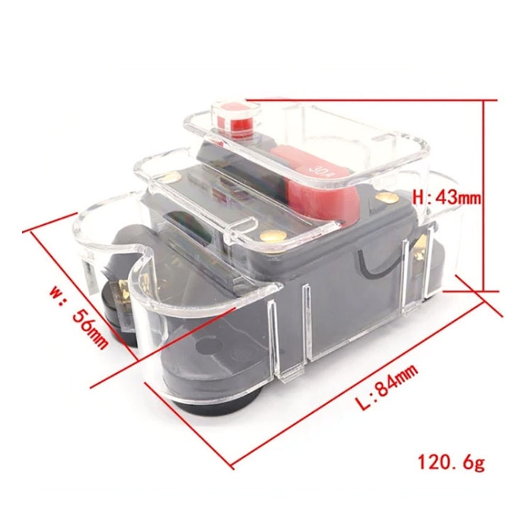 CB2 Car RV Yacht Audio Modification Automatic Circuit Breaker Switch, Specification: 50A - In Car by buy2fix | Online Shopping UK | buy2fix