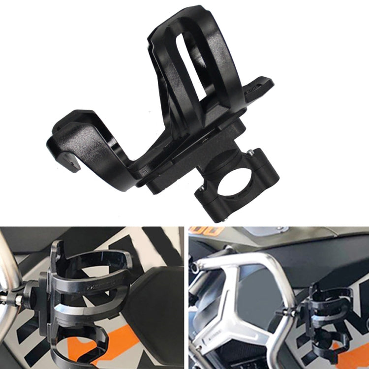 B-L004 Motorcycle Long-Distance Riding Bottle Holder Set(Black) - In Car by buy2fix | Online Shopping UK | buy2fix