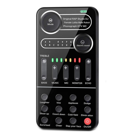 K9  Voice Changer Game Live Broadcast Mobile Computer Sound Card - Consumer Electronics by buy2fix | Online Shopping UK | buy2fix