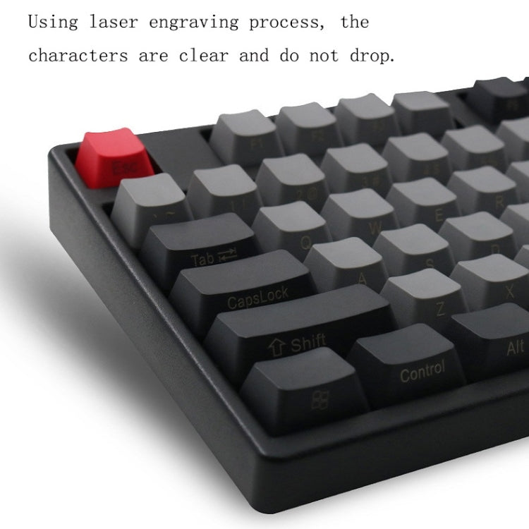 Mechanical Keyboard Laser PBT Keycap Carbon No Words - Other by buy2fix | Online Shopping UK | buy2fix