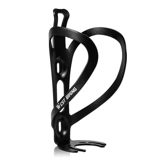 WEST BIKING Bicycle Aluminum Beverage Bottle Holder(Black) - Holders by WEST BIKING | Online Shopping UK | buy2fix