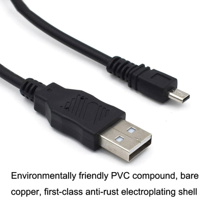 20 PCS 8Pin SLR Camera Cable USB Data Cable For Nikon UC-E6, Length: 0.8m With AV - Camera Accessories by buy2fix | Online Shopping UK | buy2fix