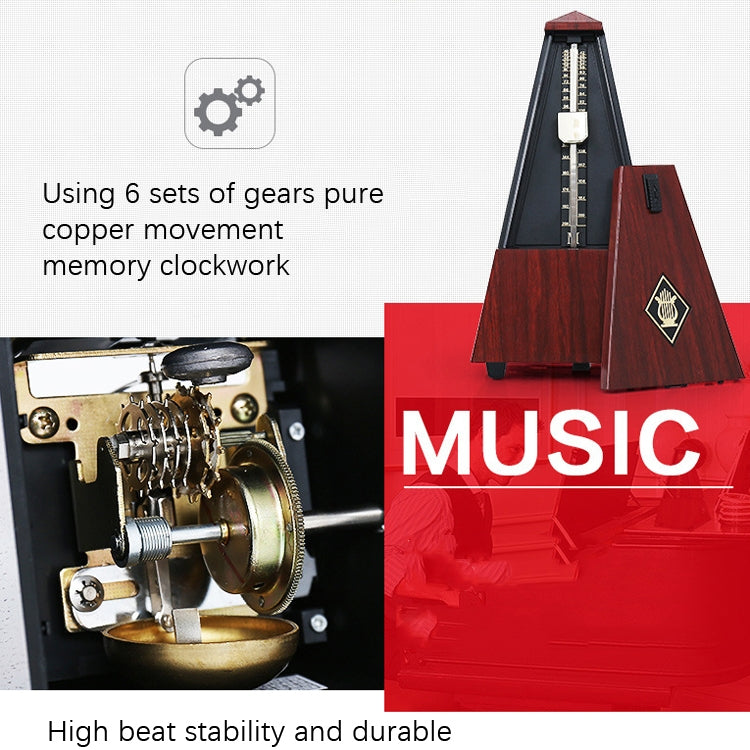 FRIEND Tower Mechanical Terrace Piano Guitar Violin Universal Rhythm Instrument(Tower Mahogany Color) - Stringed Instruments by buy2fix | Online Shopping UK | buy2fix