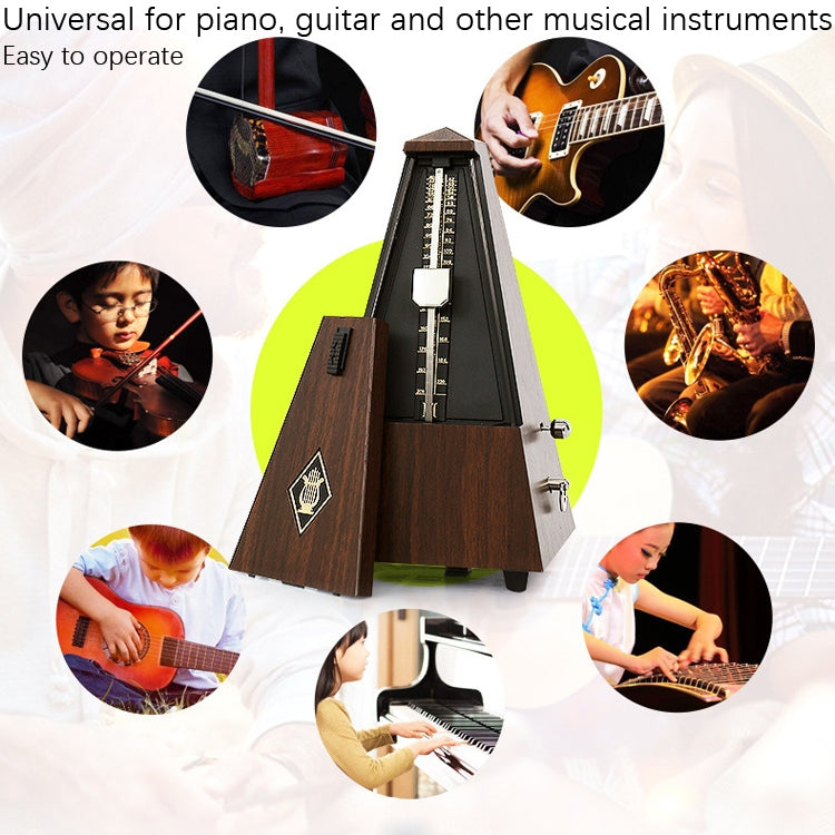 FRIEND Tower Mechanical Terrace Piano Guitar Violin Universal Rhythm Instrument(Tower Mahogany Color) - Stringed Instruments by buy2fix | Online Shopping UK | buy2fix