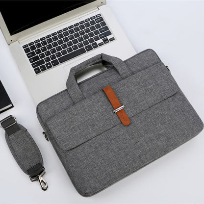 Multifunctional Wear-resistant Shoulder Handheld Laptop Bag, Size: 13 - 13.3 inch(Gray) - 13.3 inch by buy2fix | Online Shopping UK | buy2fix