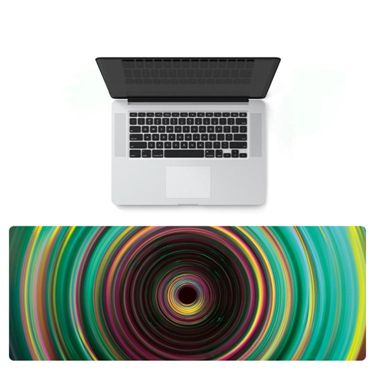 300x800x4mm Locked Large Desk Mouse Pad(4 Water Drops) - Mouse Pads by buy2fix | Online Shopping UK | buy2fix