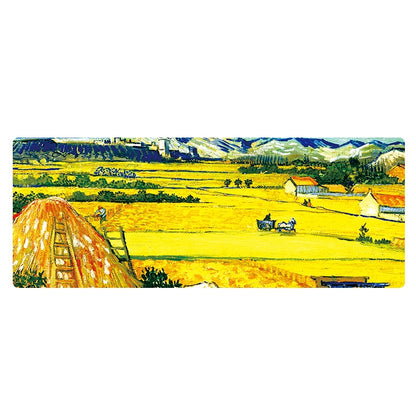 300x800x2mm Locked Am002 Large Oil Painting Desk Rubber Mouse Pad(Wheat Field) - Mouse Pads by buy2fix | Online Shopping UK | buy2fix