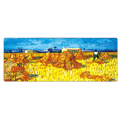 400x900x3mm Locked Am002 Large Oil Painting Desk Rubber Mouse Pad(Scarecrow) - Mouse Pads by buy2fix | Online Shopping UK | buy2fix