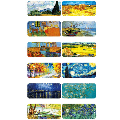 400x900x5mm Locked Am002 Large Oil Painting Desk Rubber Mouse Pad(Starry Night) - Mouse Pads by buy2fix | Online Shopping UK | buy2fix