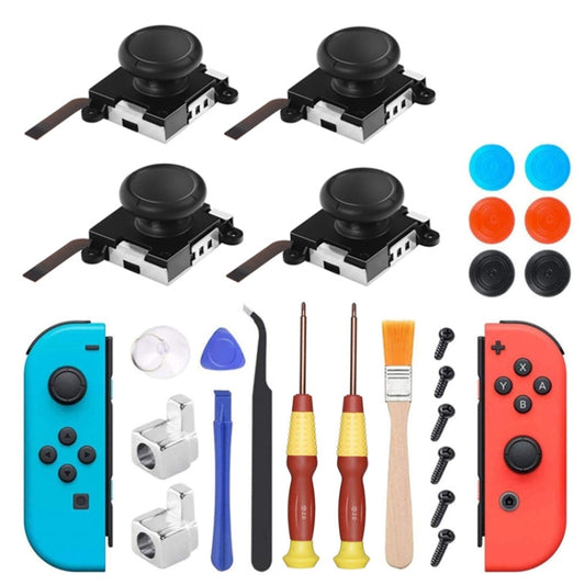 Joy-Con 3D Joystick Repair Screwdriver Set Gamepads Disassembly Tool For Nintendo Switch, Series: 25 In 1 - Repair & Spare Parts by buy2fix | Online Shopping UK | buy2fix