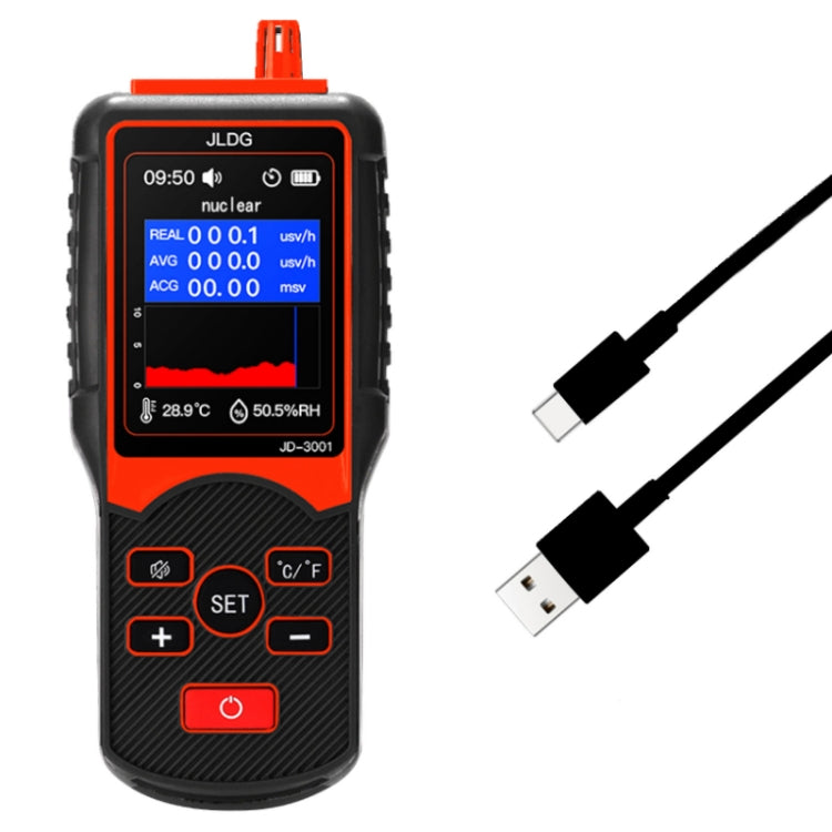 JLDG Home Lndustrial Lonizing Radiation Detector Geiger Counter(Carton Package) - Consumer Electronics by buy2fix | Online Shopping UK | buy2fix