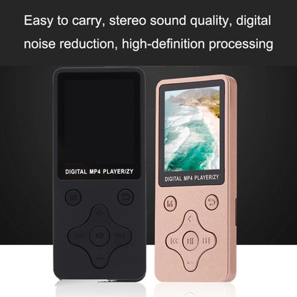 T68 Card Lossless Sound Quality Ultra-thin HD Video MP4 Player(Black) - Consumer Electronics by buy2fix | Online Shopping UK | buy2fix