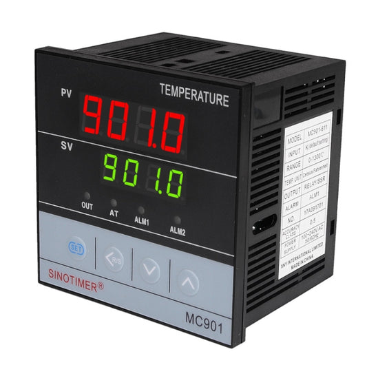 SINOTIMER MC901 Short Shell PID Smart Temperature Control Instrument Heating Refrigeration Relay - Consumer Electronics by SINOTIMER | Online Shopping UK | buy2fix