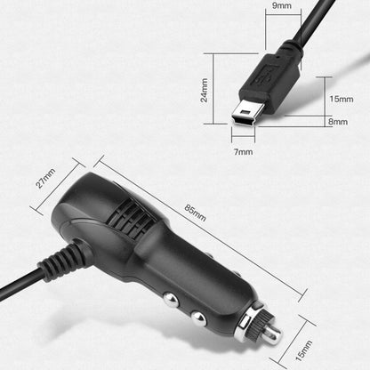 2 PCS Car Charger Fast Charge Driving Recorder Supply Line, Style: 1.5A+2.4A(Android Straight Head) - In Car by buy2fix | Online Shopping UK | buy2fix