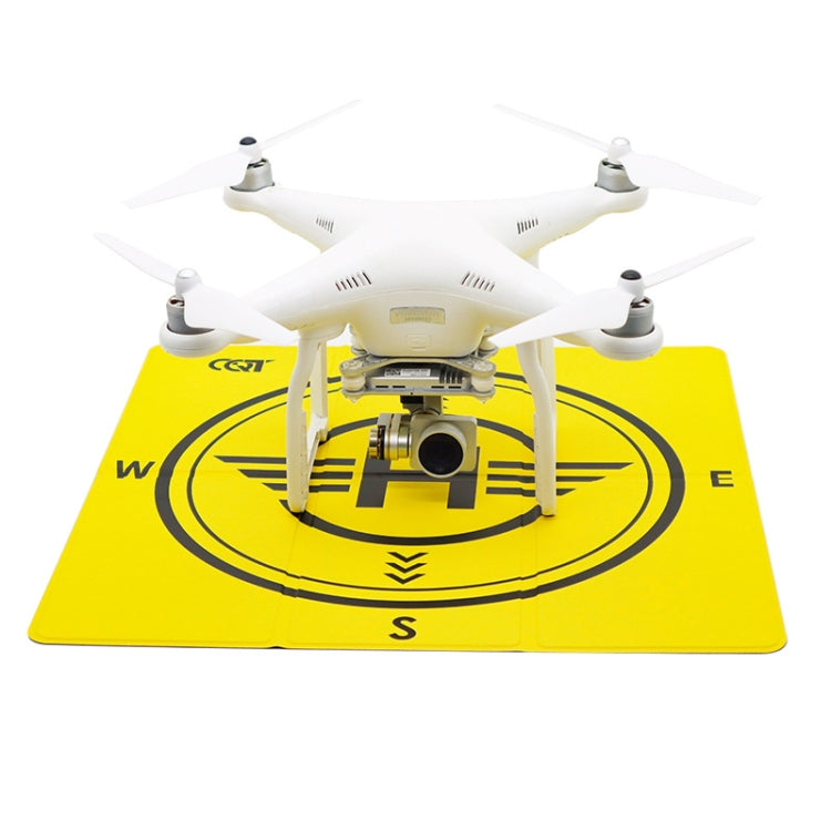 Outdoor Aerial Photography Double-sided Landing Pad For DJI Mavic 3 / Air 2 / Air 2S(Yellow + Black) - DJI & GoPro Accessories by buy2fix | Online Shopping UK | buy2fix