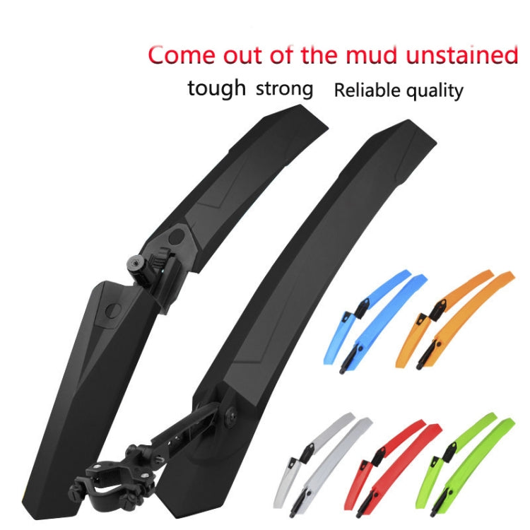 2632 Bicycle Quick Release Mudguards, Style: Widened (White) - Outdoor & Sports by buy2fix | Online Shopping UK | buy2fix