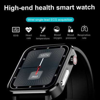 LOANIY E86 1.7 Inch Heart Rate Monitoring Smart Bluetooth Watch, Color: Brown Leather - Smart Watches by LOANIY | Online Shopping UK | buy2fix