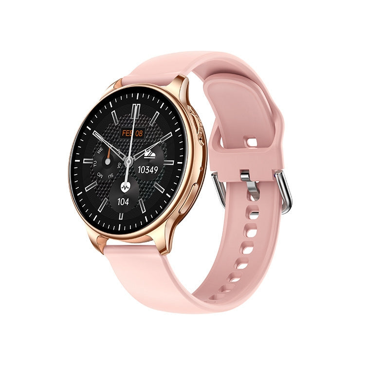 Wearkey Y22 1.32 Inch Bluetooth Calling Smart Watch with Rotary Button(Pink) - Smart Watches by Wearkey | Online Shopping UK | buy2fix