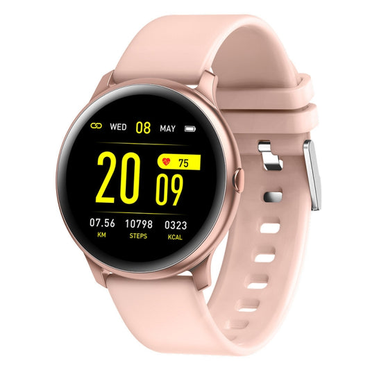 Wearkey KW19 1.3 Inch Blood Pressure Monitoring Smart Watch(Pink) - Smart Wear by Wearkey | Online Shopping UK | buy2fix