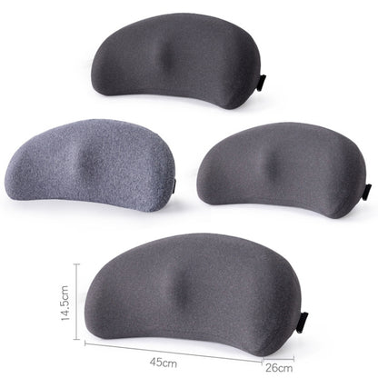 Memory Foam Car Lumbar Cushion Driving Seat Cushion(Dark Gray) - In Car by buy2fix | Online Shopping UK | buy2fix