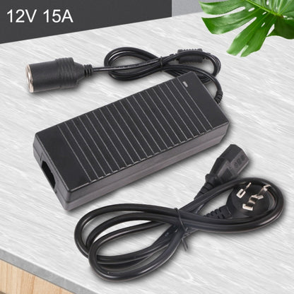 220V To 12V Power Converter 15A Car to Household Power Adapter, Plug Type: US Plug - In Car by buy2fix | Online Shopping UK | buy2fix