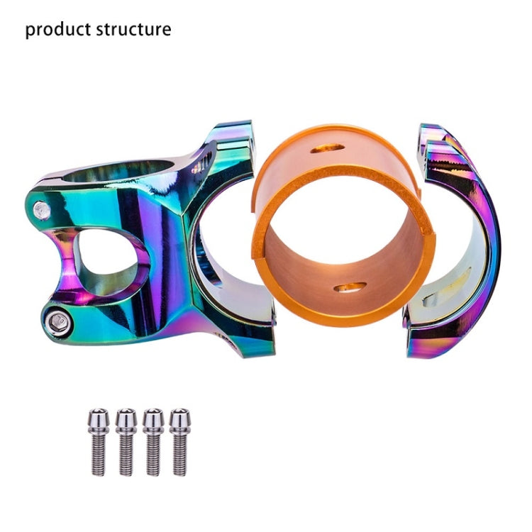 ZTTO Mountain Bike CNC Colorful Hollow Aluminum Alloy Short Riser(50mm) - Others by ZTTO | Online Shopping UK | buy2fix